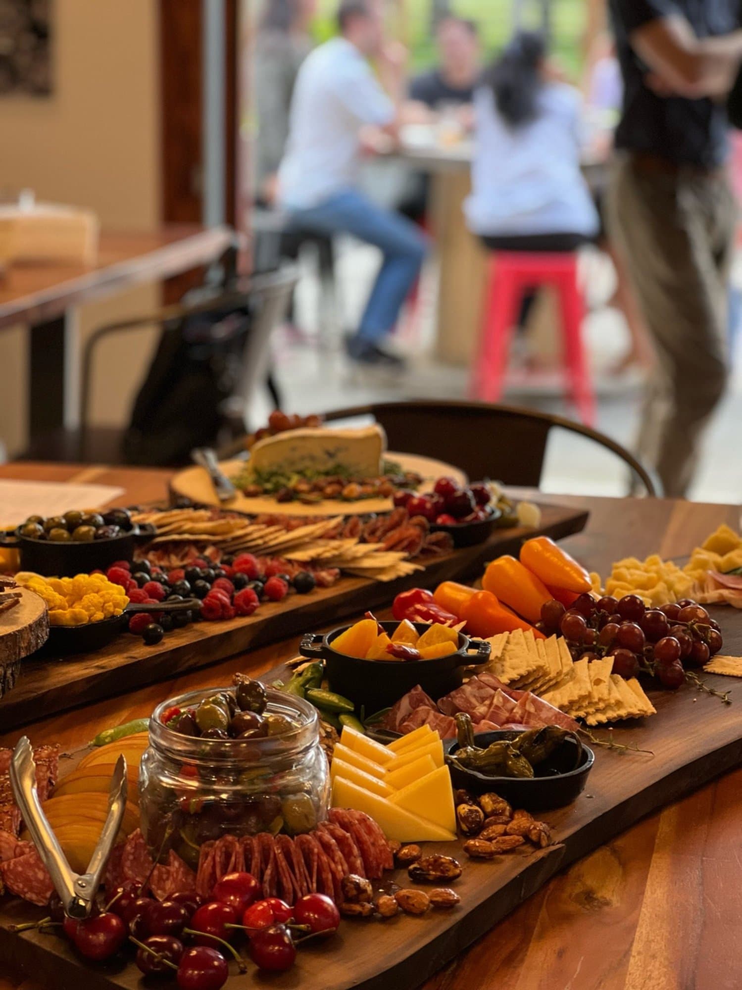 Charcuterie boards for a group